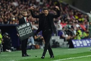 西蒙尼:阿尔瓦雷斯是队内最佳球员 下一场对手皇马近期状态出色