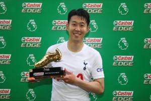 亚洲唯一英超金靴!孙兴慜:夺得金靴没有奖金,夺冠或进欧冠才有