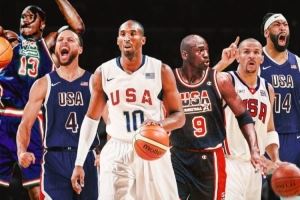 代表美国男篮不败球员:基德46胜0负居首 乔丹拳王分列二三