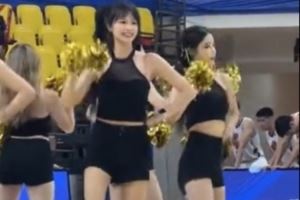 动感十足!媒体人晒NBL长沙勇胜啦啦队的舞蹈表演视频