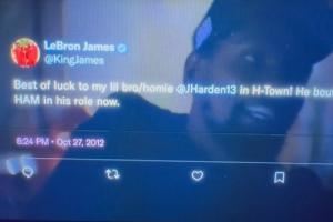 虚伪!KD忆哈登交易:詹韦都在恭喜哈登 但我知道他们太TM高兴了