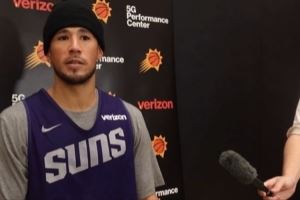 马威接近5对5训练!布克:我们清楚他伤病史 希望做好准备后出战