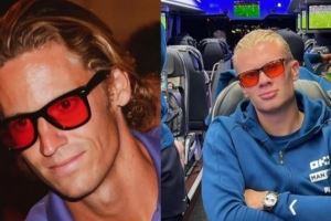 佩戴彩色镜片眼镜引发争议,哈兰德等人纷纷效仿支持略伦特👓