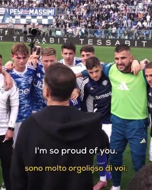 激情澎湃!来欣赏小法率科莫主场击败尤文后向全队发表的讲话🔥