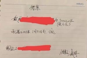 逾期两年半🤯李平康晒7万借条爆料戴琳借钱不还,300块都拿不出