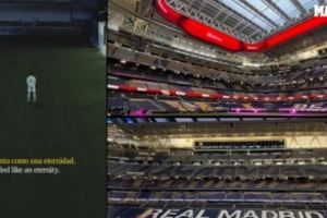 战巴萨!马卡:皇马将在伯纳乌看台展出写有“伟大”的巨型TIFO