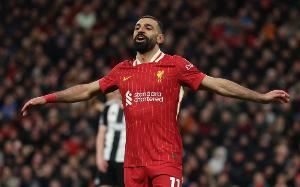 英超官方:萨拉赫当选利物浦2-0阿斯顿维拉全场比赛最佳球员