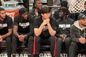  开拓者媒体人：杨瀚森每场就体验5分钟还不如发展联盟打30分钟