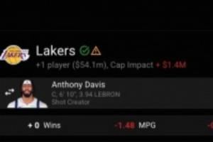  电影剧情？美媒交易模拟：浓眉重回天使城 詹姆斯远赴达拉斯